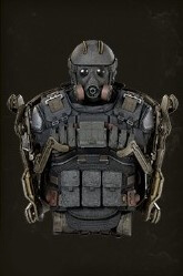 Cuirass Exoskeleton